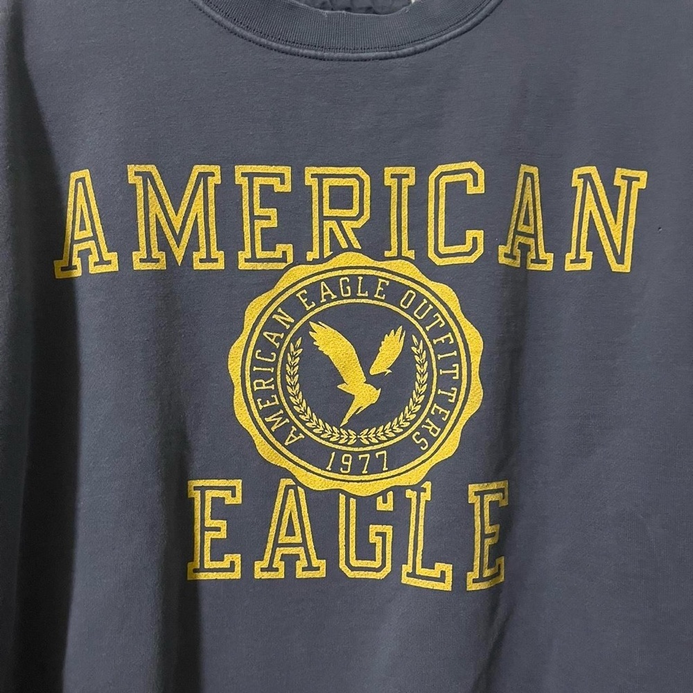 Y2K American Eagle Outfitters Graphic Crewneck Pullover Sweatshirt Size Small - Picture 4 of 6